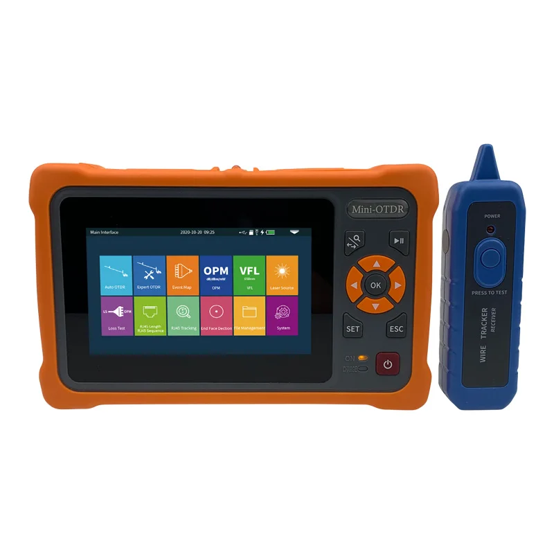 High precision Mini OTDR cable Breakpoint Detector Optical attenuation optical fiber test obstacle Finder
High precision Mini OTDR cable Breakpoint Detector Optical attenuation optical fiber test obstacle Finder