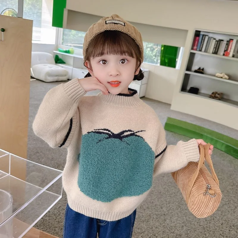 Свитер для девочек, шерстяное пальто, детские топы, вязаные утепленные теплые зимние и осенние хлопковые кардиганы, детская одежда 2023
Свитер для девочек, шерстяное пальто, детские топы, вязаные утепленные теплые зимние и осенние хлопковые кардиганы, детская одежда 2023