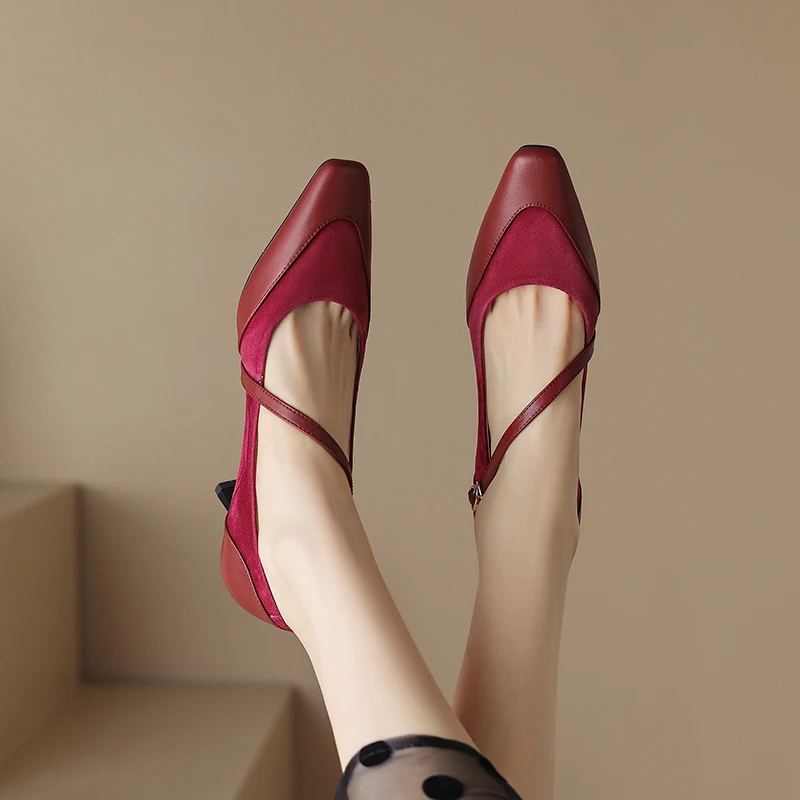 2023 New Spring Women Shoes Square Toe Pumps High Heels Women's Heels Party Shoes Retro Shallow Ladies Shoes Wedding Shoes
2023 New Spring Women Shoes Square Toe Pumps High Heels Women's Heels Party Shoes Retro Shallow Ladies Shoes Wedding Shoes