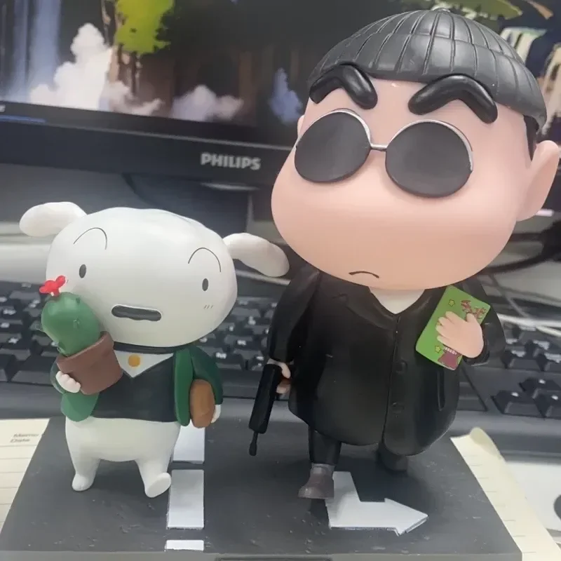 

16cm Crayon Shin-chan Action Figure Model Dolls Anime Figure Cosplay Platinum Saber Figurine Statue Collection Toys Gifts Figma