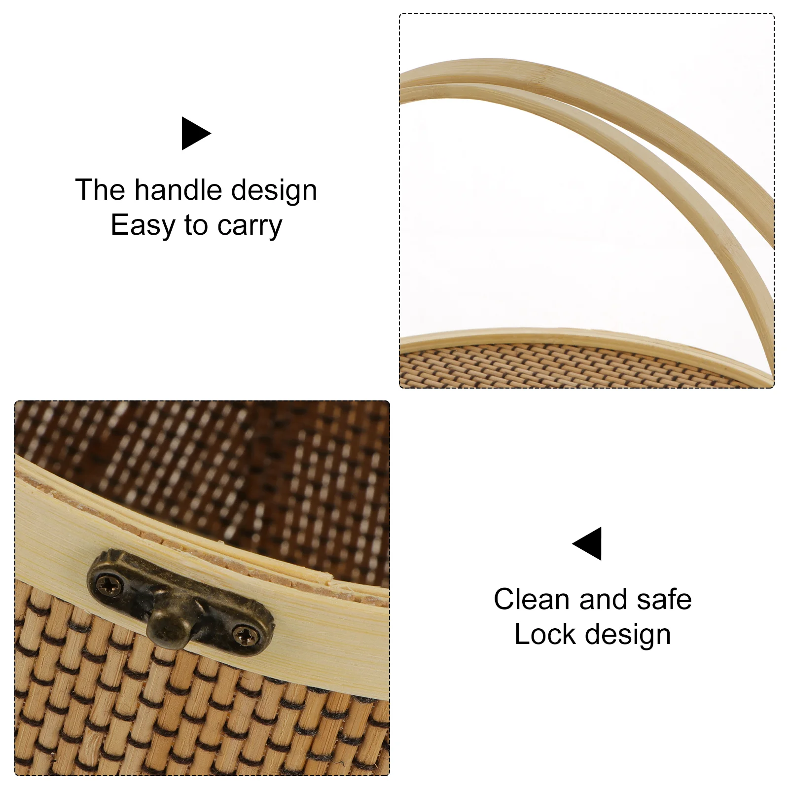 Bamboo Storage Basket Wicker Exquisite Woven Multipurpose Sundry Wedding Gift Outdoor Picnic
Bamboo Storage Basket Wicker Exquisite Woven Multipurpose Sundry Wedding Gift Outdoor Picnic