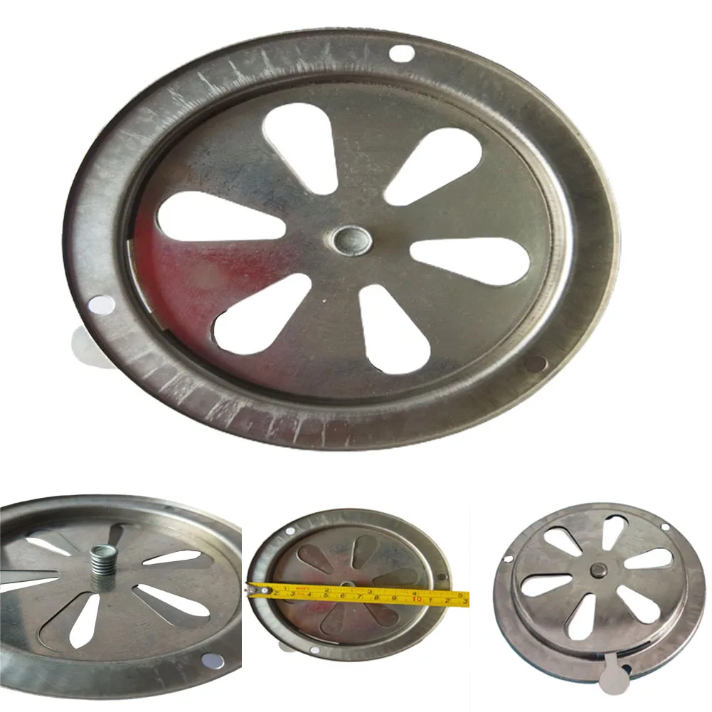 1pcs Round BBQ Air Duct Vent Dia.125mm Steel Louver Mesh Hole Plug Decoration Cover Wardrobe Grille Ventilation Systems
1pcs Round BBQ Air Duct Vent Dia.125mm Steel Louver Mesh Hole Plug Decoration Cover Wardrobe Grille Ventilation Systems