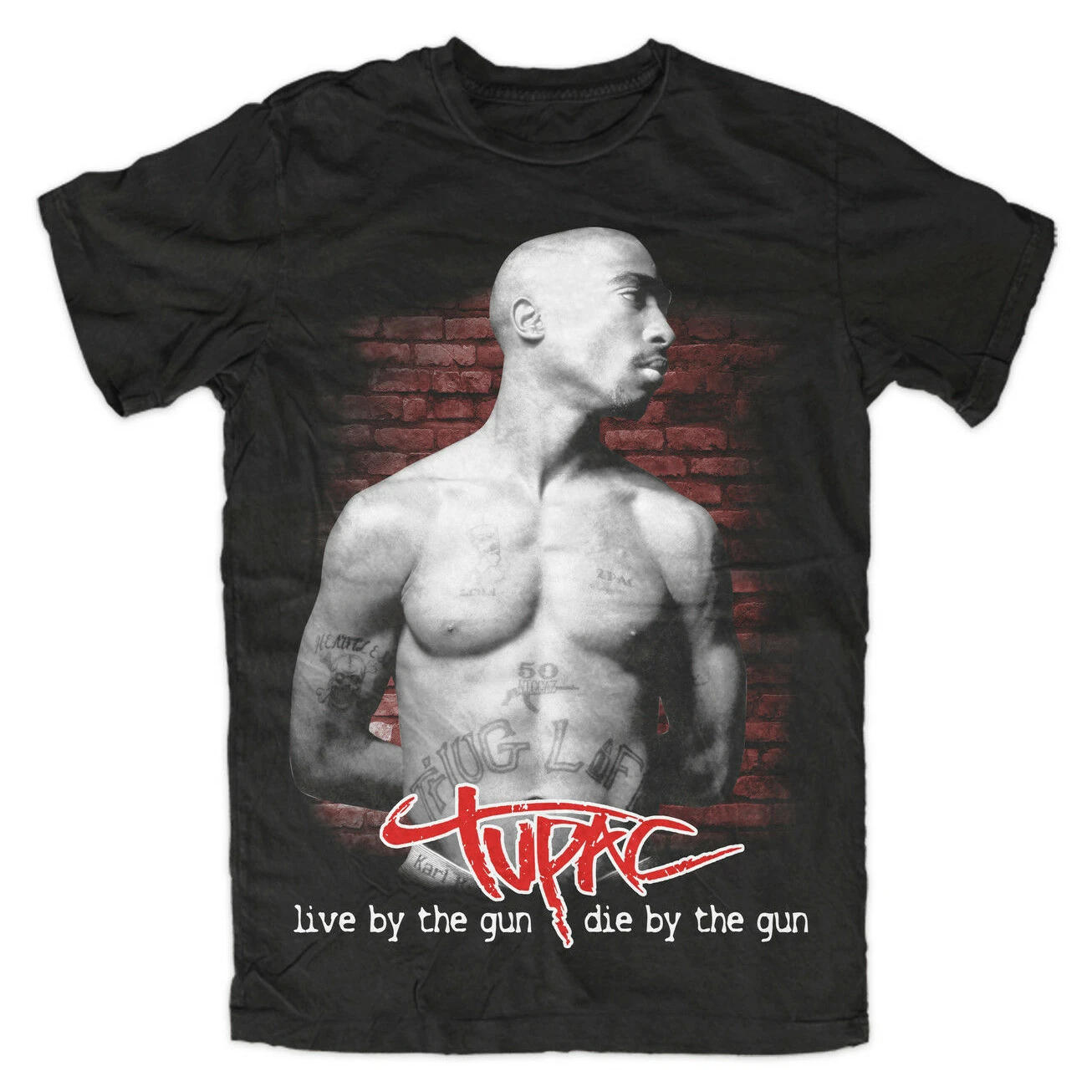 

2Pac Makaveli West Coast Hip-hop Rapper Tupac Shakur T-Shirt. Premium Cotton Short Sleeve O-Neck Mens T Shirt New S-3XL
