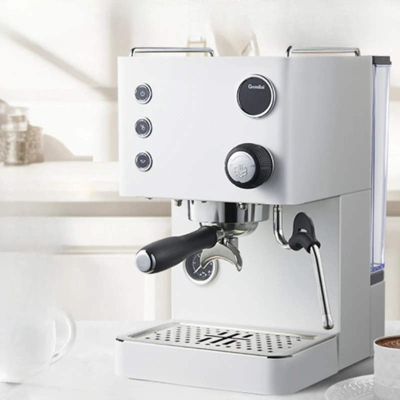 Coffee machine small household semi-automatic double boiler office milk tea shop
Coffee machine small household semi-automatic double boiler office milk tea shop