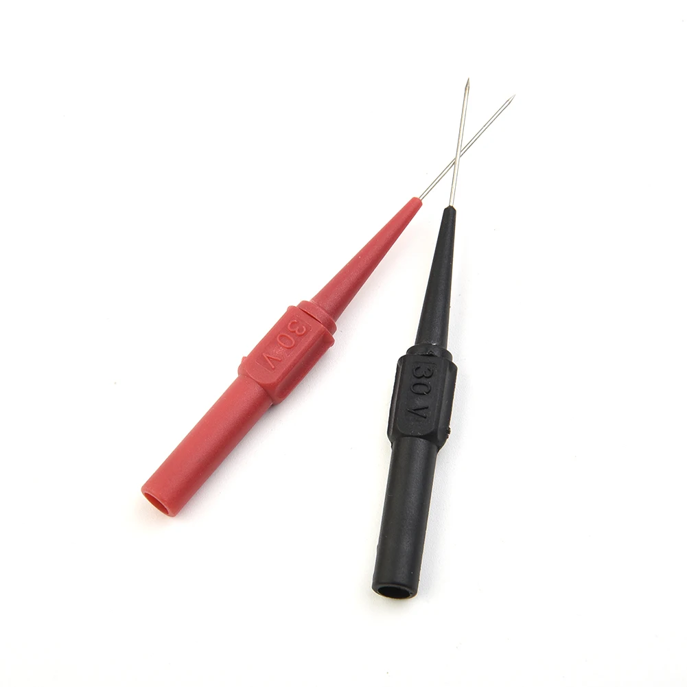 10 Pcs 30V Diagnostic Tools Multimeter Test Lead Extention Red/Black Piercing Needle Tip Test Probe Plug Measuring Device
10 Pcs 30V Diagnostic Tools Multimeter Test Lead Extention Red/Black Piercing Needle Tip Test Probe Plug Measuring Device