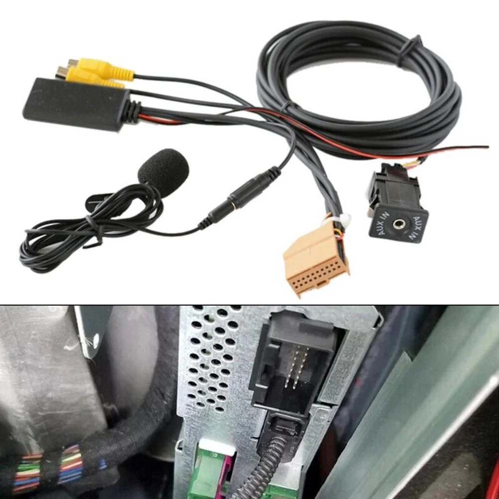 Car Bluetooth Connection Device AV1/AV2 Video Input + Bluetooth AUX Music + Wireless Projection + MIC For Q7 A6 A8 2006-200
Car Bluetooth Connection Device AV1/AV2 Video Input + Bluetooth AUX Music + Wireless Projection + MIC For Q7 A6 A8 2006-200