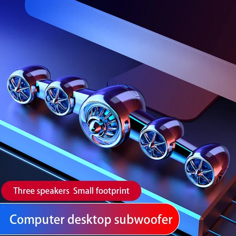 New Soundbar with Subwoofer Horns Bluetooth Speaker High Fidelity Sound Box Hifi Stereo Desktop Speakers for PC Laptop Computer
New Soundbar with Subwoofer Horns Bluetooth Speaker High Fidelity Sound Box Hifi Stereo Desktop Speakers for PC Laptop Computer