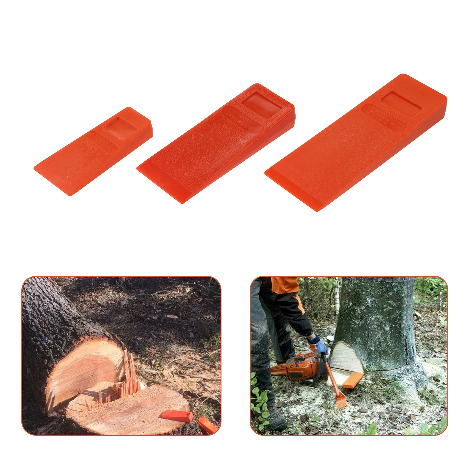 5/8/10 Inches Orange Plastic Felling Wedge Felled Chock Tree Cutting Wedge Spiked Wedge Woodcutting Tool Workmanship Tool
5/8/10 Inches Orange Plastic Felling Wedge Felled Chock Tree Cutting Wedge Spiked Wedge Woodcutting Tool Workmanship Tool