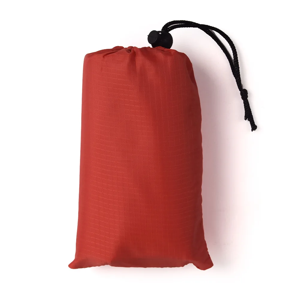 

With Storage Bag Multiple Ways Tent Tarp Mat Beach Camping Outdoor Shelter Tent Waterproof 210*150CM/200*140CM