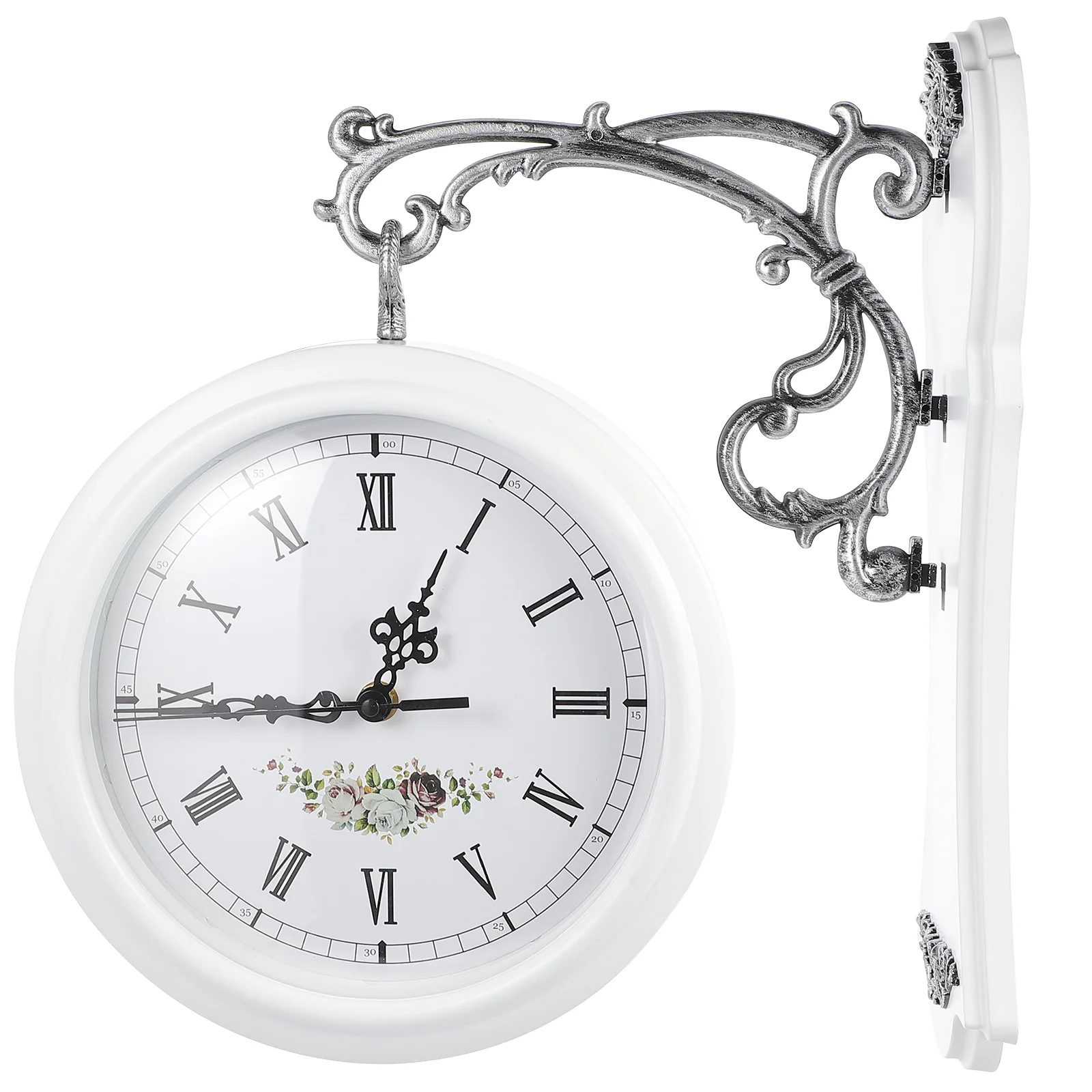 Metal Quiet Wall Clock Outdoor Clock Unique Wall Clocks Rotatable Wall Clock Double Sided Wall Clock Wall Clock Decor
Metal Quiet Wall Clock Outdoor Clock Unique Wall Clocks Rotatable Wall Clock Double Sided Wall Clock Wall Clock Decor