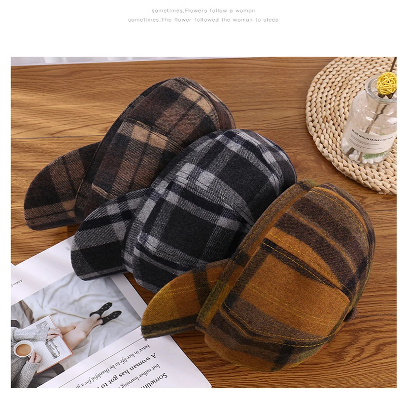 Octagonal hat Women Autumn And Winter British All-match Cap Korean Version Of The Tide Net Red Fashion Plaid Newsboy Hat
Octagonal hat Women Autumn And Winter British All-match Cap Korean Version Of The Tide Net Red Fashion Plaid Newsboy Hat