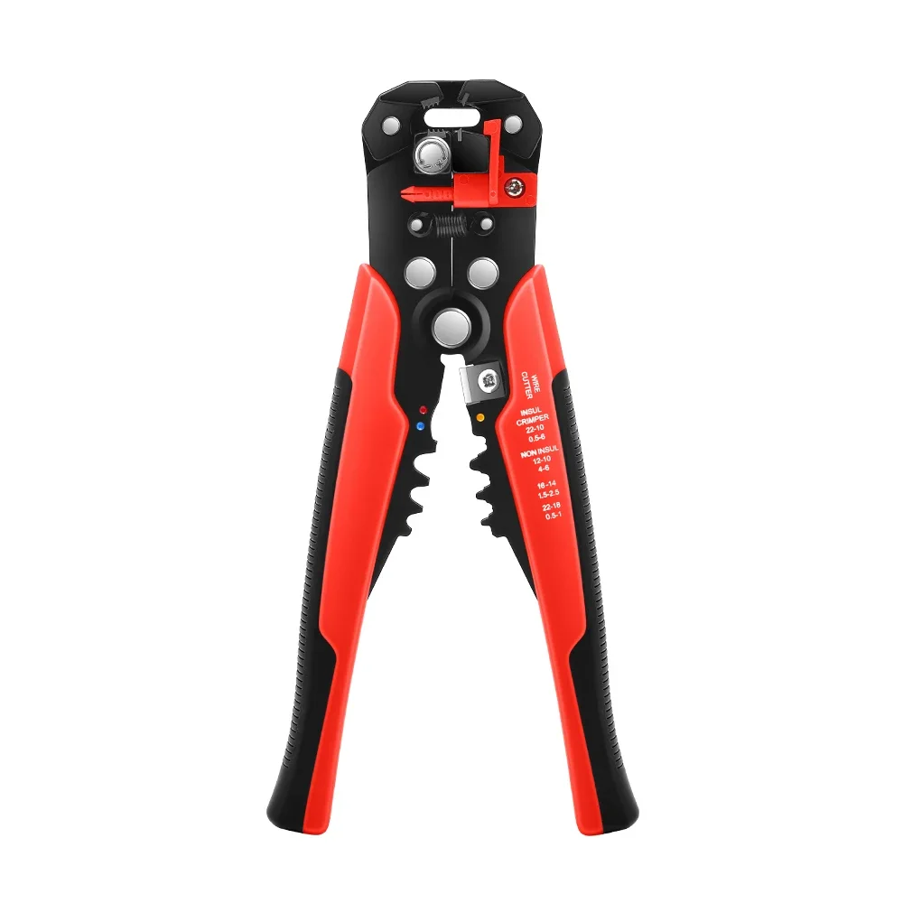 Crimper Automatic Wire Cable Stripper 1 Professional Hand Tool Adjustable Cutter Electrician Set
Crimper Automatic Wire Cable Stripper 1 Professional Hand Tool Adjustable Cutter Electrician Set