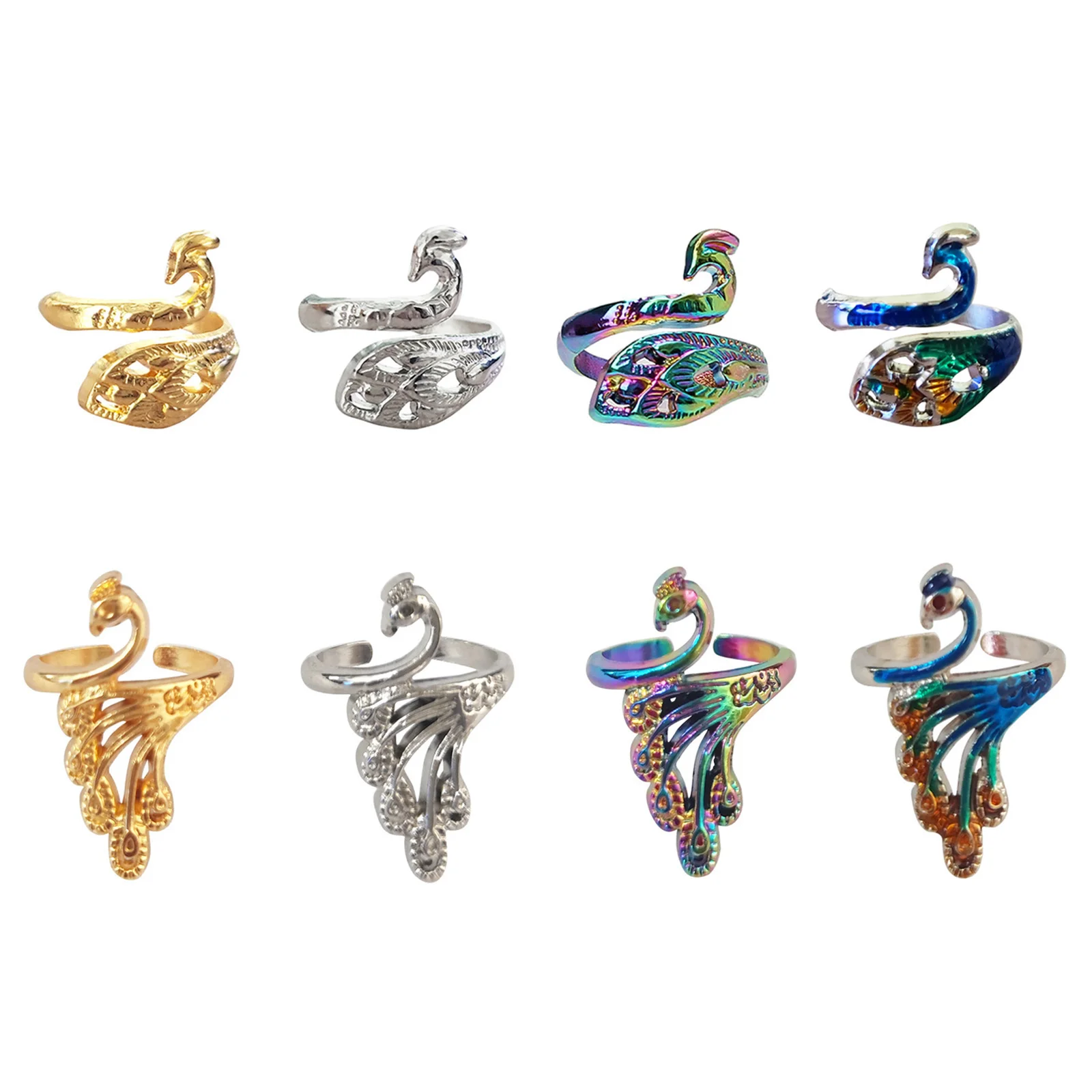 2pcs Metal Knitting Loop Crochet Loop Knitting Accessories Peacock Peacock Finger Ring Wear Thimble Yarn Guides Open Adjustable
2pcs Metal Knitting Loop Crochet Loop Knitting Accessories Peacock Peacock Finger Ring Wear Thimble Yarn Guides Open Adjustable