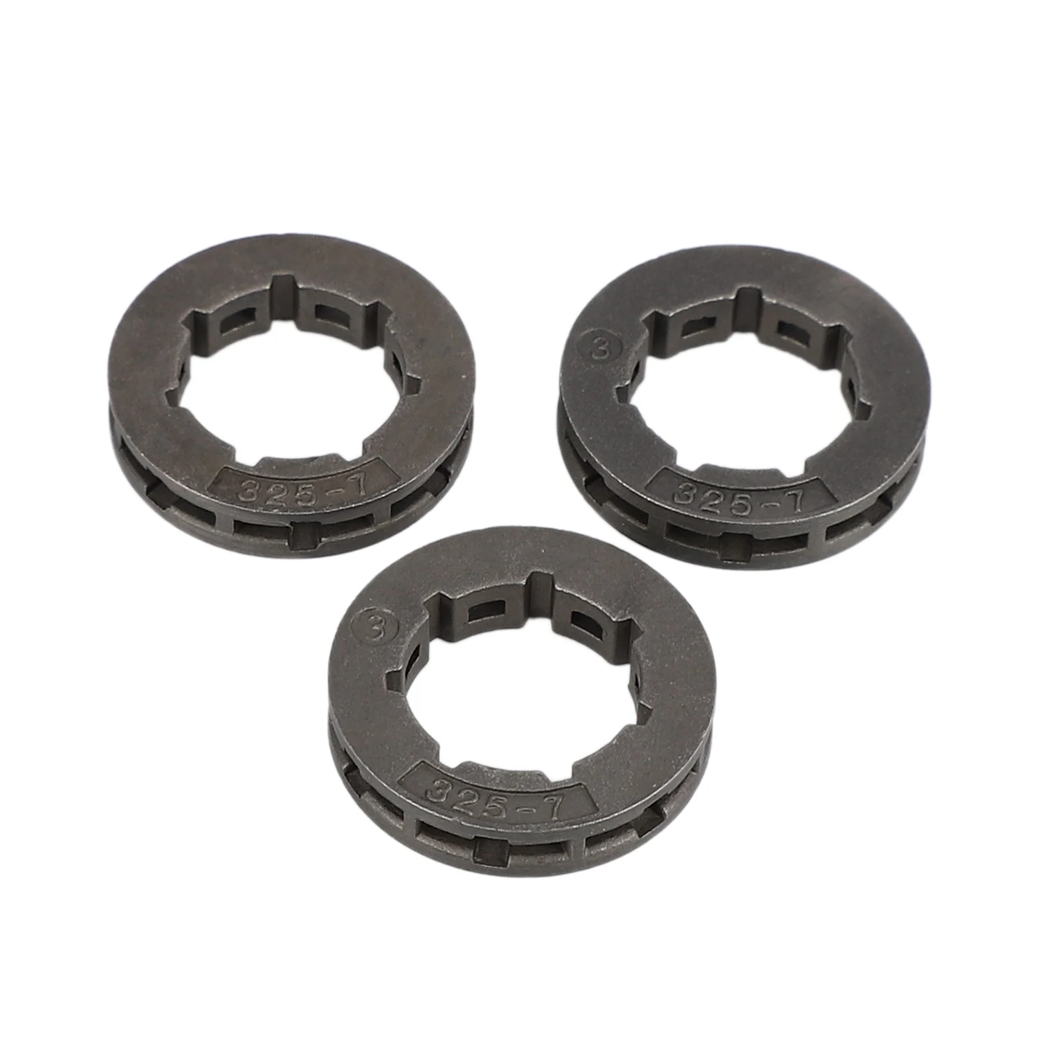 3Pcs Tool Parts Metal Chainsaw Spare Part Chain Saw Sprocket Rim Power Mate 325-7 for Chainsaw Replacement
3Pcs Tool Parts Metal Chainsaw Spare Part Chain Saw Sprocket Rim Power Mate 325-7 for Chainsaw Replacement