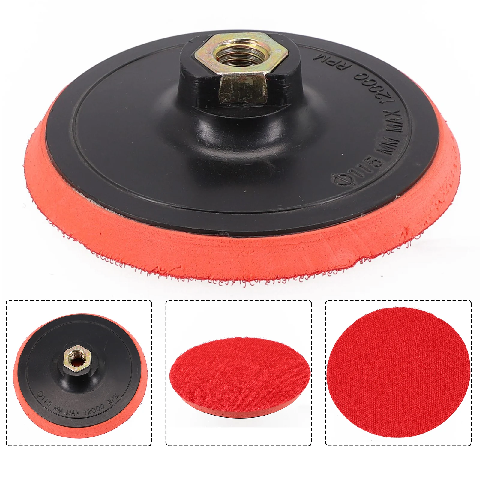 1Pc Sanding Pad M14 Thread Adhesive Polishing Pad 4.5/5inch For Stone Furniture Wood Polishing Buffing Angle Grinder Tool Parts
1Pc Sanding Pad M14 Thread Adhesive Polishing Pad 4.5/5inch For Stone Furniture Wood Polishing Buffing Angle Grinder Tool Parts