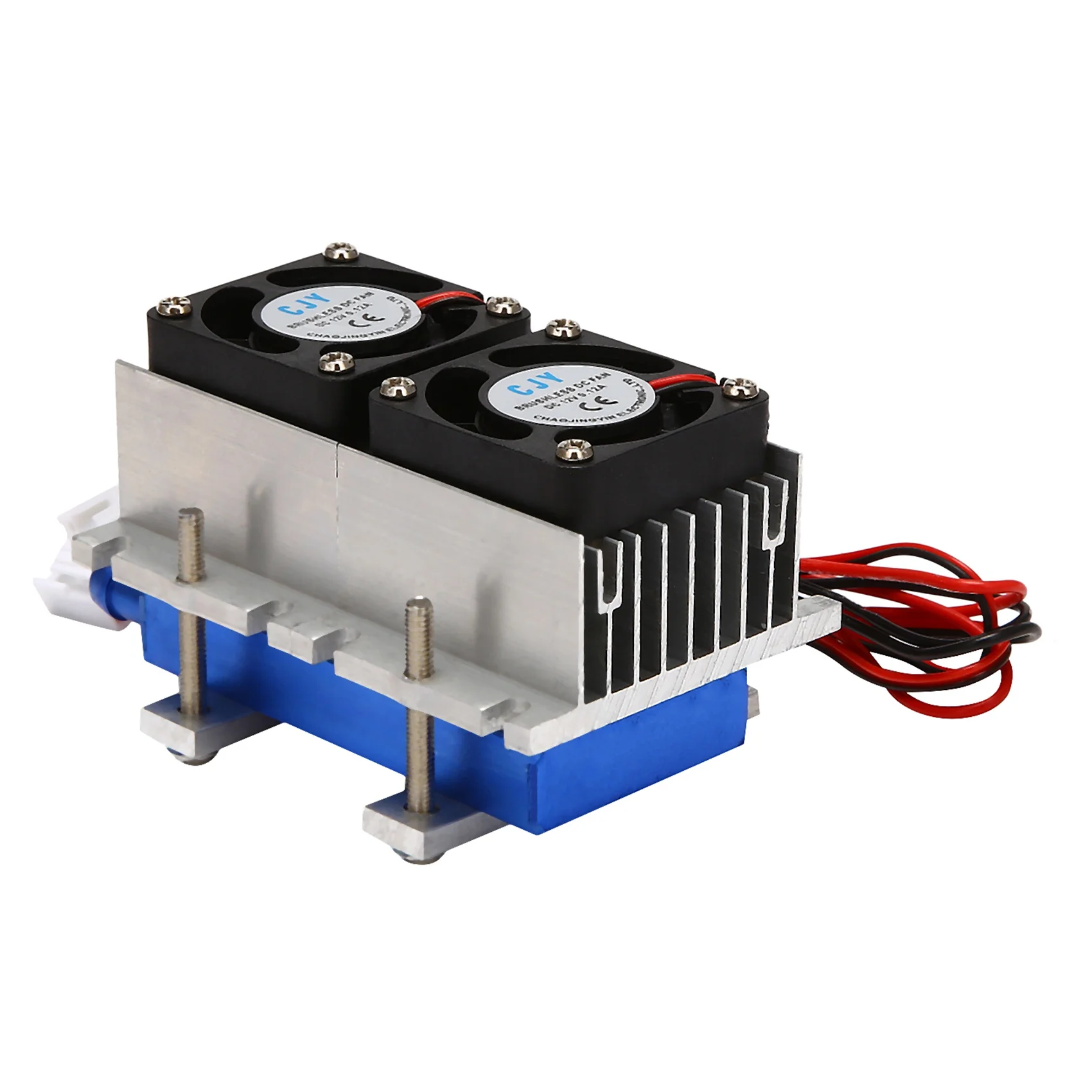 144W Thermoelectric Peltier Refrigeration Cooler 12V Semiconductor Air Conditioner Cooling System DIY Kit
144W Thermoelectric Peltier Refrigeration Cooler 12V Semiconductor Air Conditioner Cooling System DIY Kit