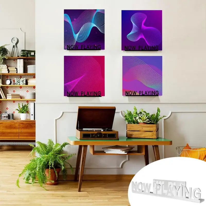 Now Playing Acrylic Vinyl Record Shelf For Wall Mount CDs Record Display Stand for Album Display Storage
Now Playing Acrylic Vinyl Record Shelf For Wall Mount CDs Record Display Stand for Album Display Storage