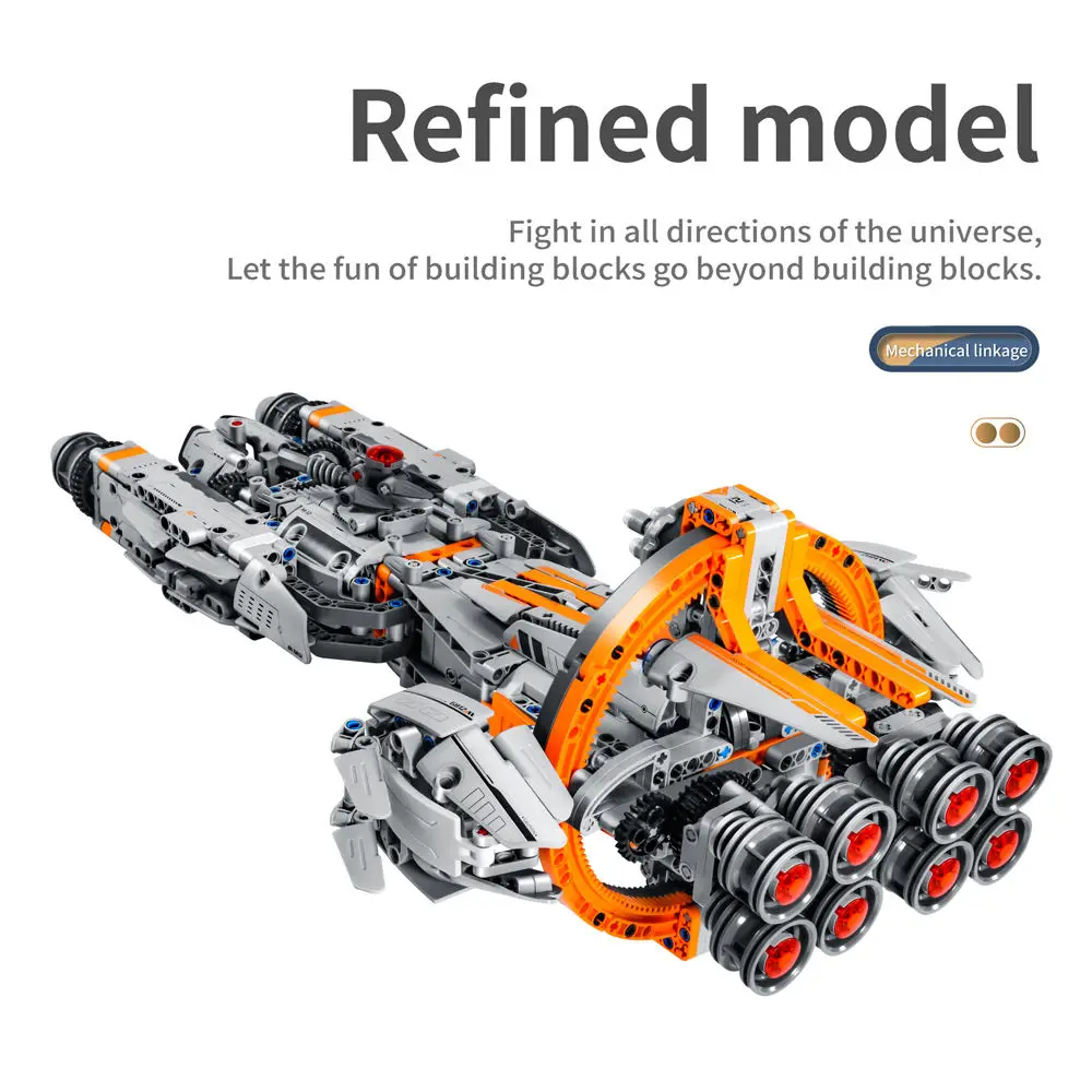 Intelligent High-Tech Toy Space Themed Spaceship Building Block Kids Science Educational Toys For Kids Boys Christmas Gifts
Intelligent High-Tech Toy Space Themed Spaceship Building Block Kids Science Educational Toys For Kids Boys Christmas Gifts