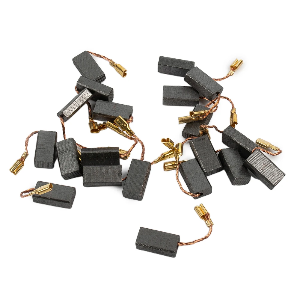 20PCS Carbon Brushes For Motor Angle Grinder 15mmx8mmx5mm Tool Electric Motor Carbon Brush Repair Part Power Tool Accessories
20PCS Carbon Brushes For Motor Angle Grinder 15mmx8mmx5mm Tool Electric Motor Carbon Brush Repair Part Power Tool Accessories
