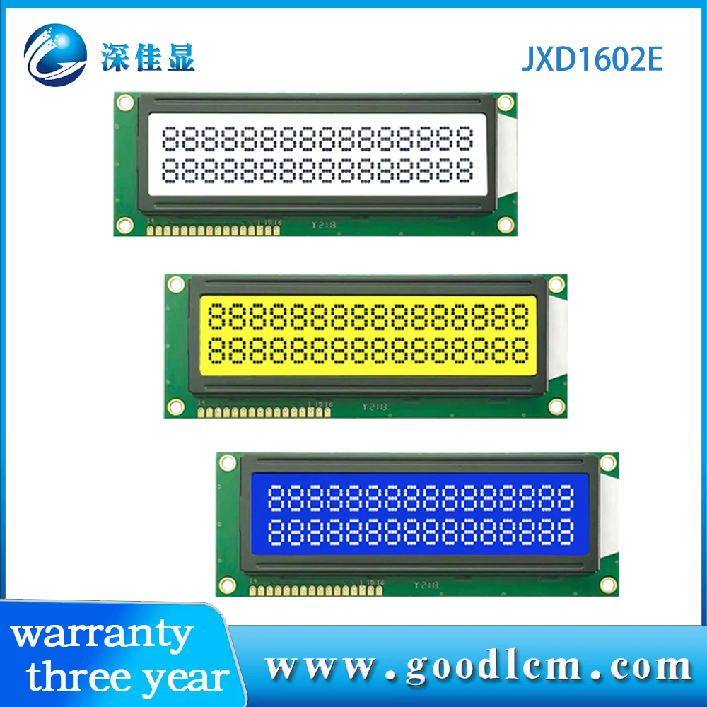 Russian display font 1602E large character LCD display screen LCM module SPL780D-02 drive Two line 16-character display
Russian display font 1602E large character LCD display screen LCM module SPL780D-02 drive Two line 16-character display