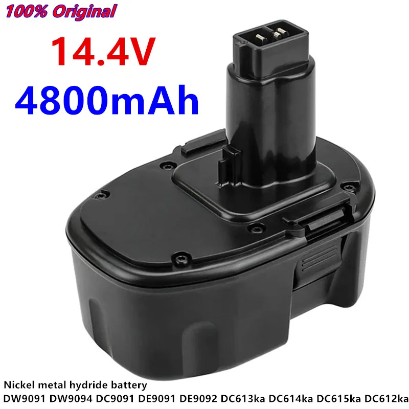 100% Origina lneu 14.4 V NiMH battery replacement tool for DeWal 4.8 ah dc9091 de9038 de9091 de9091 de9092 dw9091 dw9094
100% Origina lneu 14.4 V NiMH battery replacement tool for DeWal 4.8 ah dc9091 de9038 de9091 de9091 de9092 dw9091 dw9094