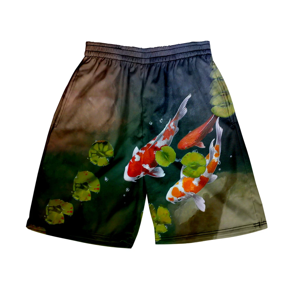 Koi carp Beach Shorts Men's and women's clothing 3D digital printing casual shorts Fashion trend couple Pants
Koi carp Beach Shorts Men's and women's clothing 3D digital printing casual shorts Fashion trend couple Pants