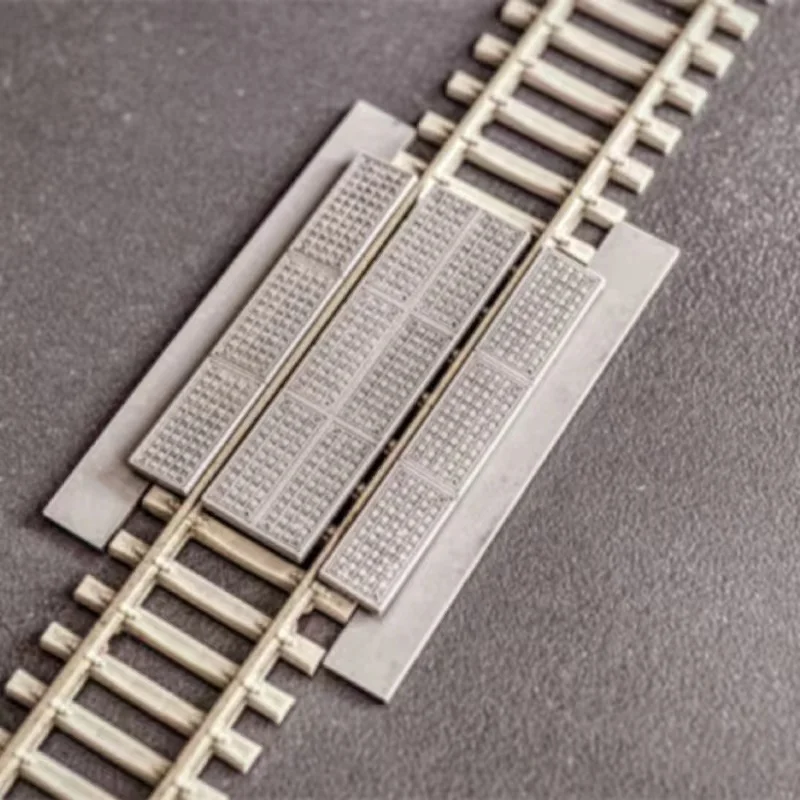 

Модель здания в масштабе 1/87 года, модель пересечения железной дороги, модель поезда, миниатюрная коллекция, песочный стол, ландшафт для подарка