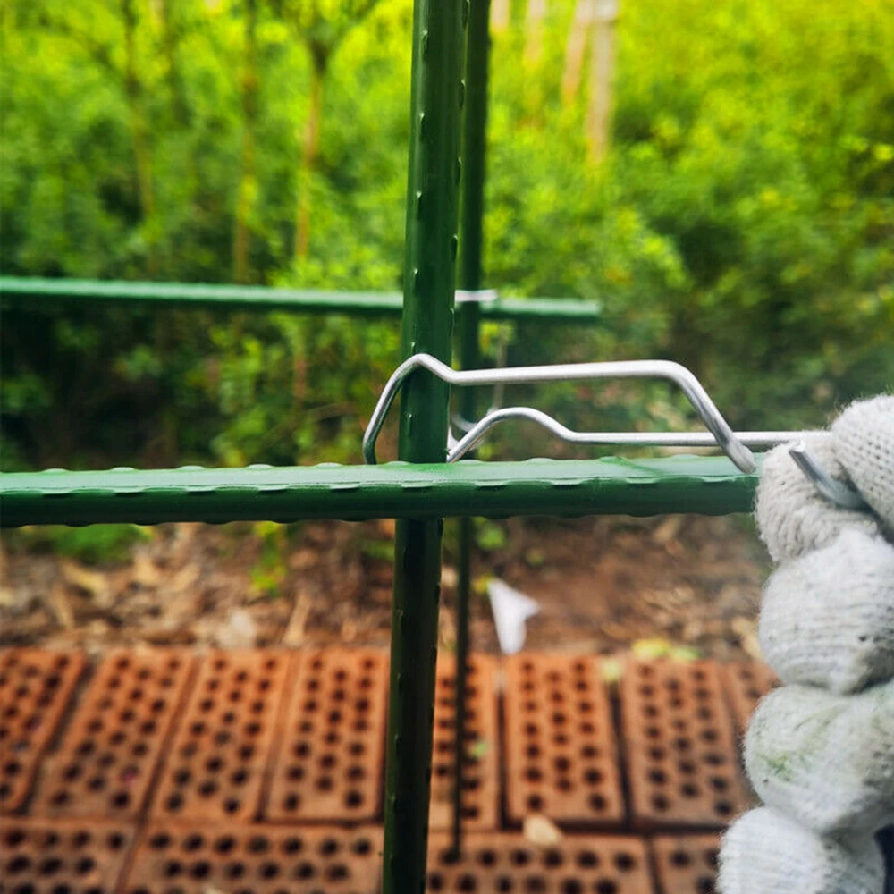 10PCS Garden Pipe Wire Clips Plants Greenhouse Support Supplies Fixing Clamp Connector Agriculture Wire Clip Buckle
10PCS Garden Pipe Wire Clips Plants Greenhouse Support Supplies Fixing Clamp Connector Agriculture Wire Clip Buckle
