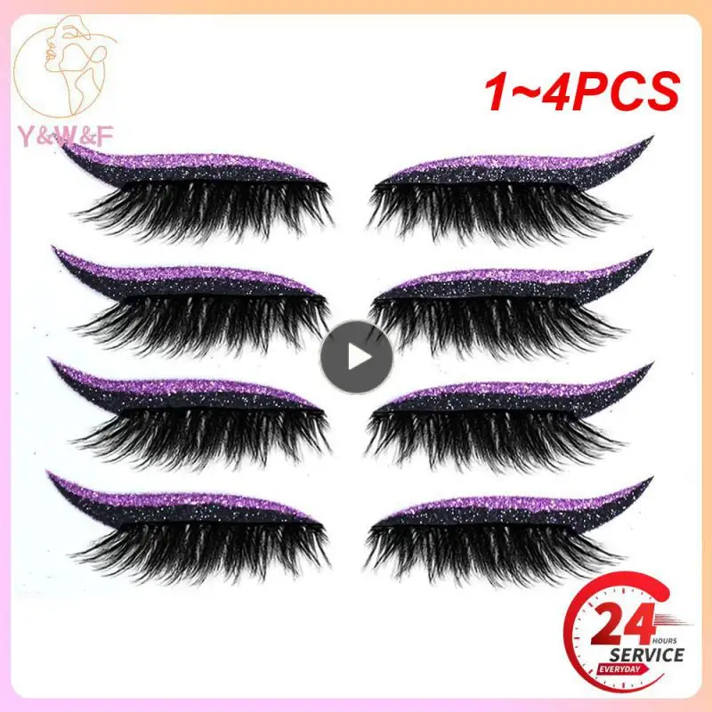 1~4PCS Eyeliner Stickers with Eyelashes Waterproof Nature Soft False Eyelashes Eyeliner Stickers Eyelid Line Eye Makeup Tools
1~4PCS Eyeliner Stickers with Eyelashes Waterproof Nature Soft False Eyelashes Eyeliner Stickers Eyelid Line Eye Makeup Tools