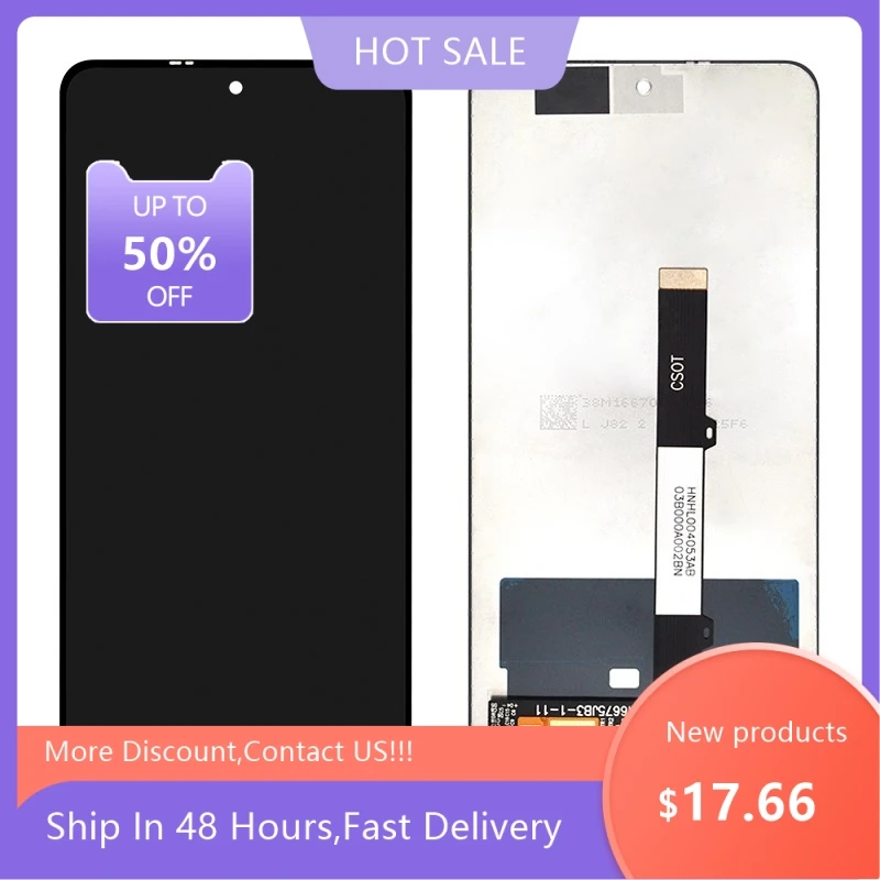 1Pcs 6.67 Inch For Xiaomi POCO X3 Lcd Touch Panel Digitizer Assembly For POCO X3 Pro Display M2007J20CG Screen With Tools
1Pcs 6.67 Inch For Xiaomi POCO X3 Lcd Touch Panel Digitizer Assembly For POCO X3 Pro Display M2007J20CG Screen With Tools