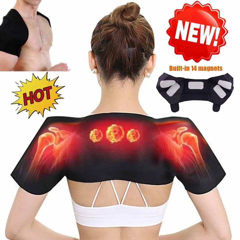 1Pcs Tourmaline Self-heating Shoulder Heat Therapy Pad Neck Back Support Massager for Body Muscle Pain Relief Health Care Unisex
1Pcs Tourmaline Self-heating Shoulder Heat Therapy Pad Neck Back Support Massager for Body Muscle Pain Relief Health Care Unisex