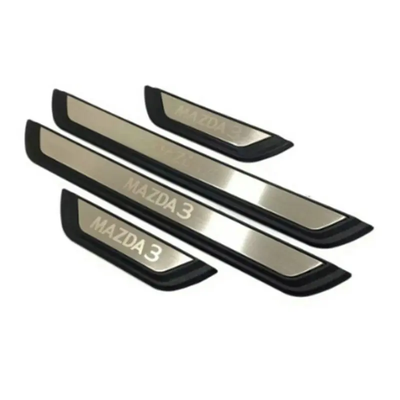 Stainless Steel Door Sill Scuff Plate Guard Sills Protector Trim For Mazda3 Mazda 3 2020-2021
Stainless Steel Door Sill Scuff Plate Guard Sills Protector Trim For Mazda3 Mazda 3 2020-2021