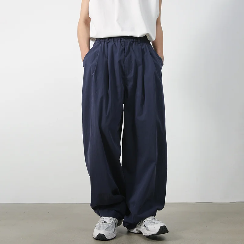 

TINT ERA Baggy Wide Leg Pants Men Korean Khaki Oversize Casual Trousers Male Loose Japanese Streetwear Hip Hop Men's Clothing