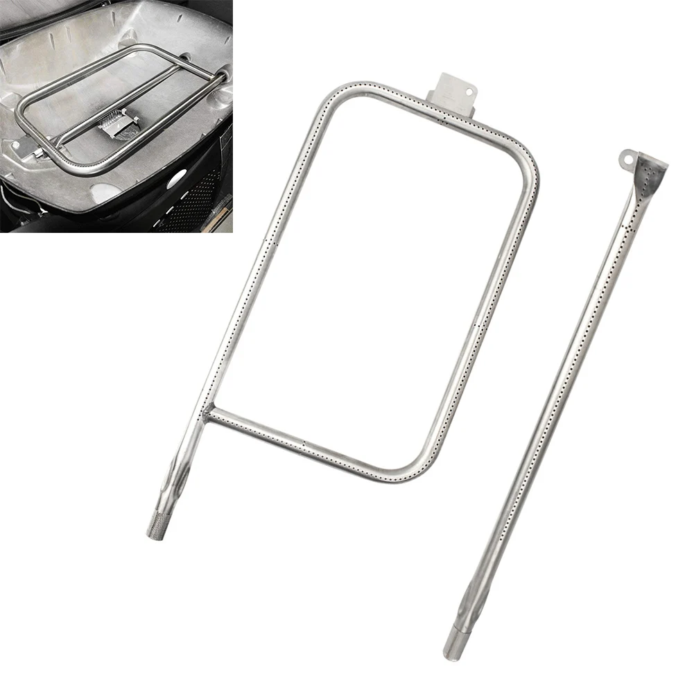 Burner Tube Burner Set 2pcs/set 304 Stainless Steel Parts Pipe 26.4 *56.2cm P-shaped Pipe Straight Pipes Brand New
Burner Tube Burner Set 2pcs/set 304 Stainless Steel Parts Pipe 26.4 *56.2cm P-shaped Pipe Straight Pipes Brand New
