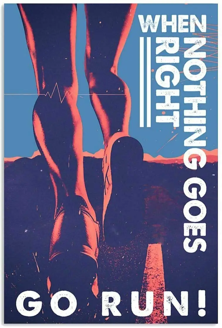 Running When Nothing Goes Right Metal Tin Sign Poster Wall Art Pub Novelty Coffee Shop Restroom Club Yard Garden Farm Wall-Meta
Running When Nothing Goes Right Metal Tin Sign Poster Wall Art Pub Novelty Coffee Shop Restroom Club Yard Garden Farm Wall-Meta