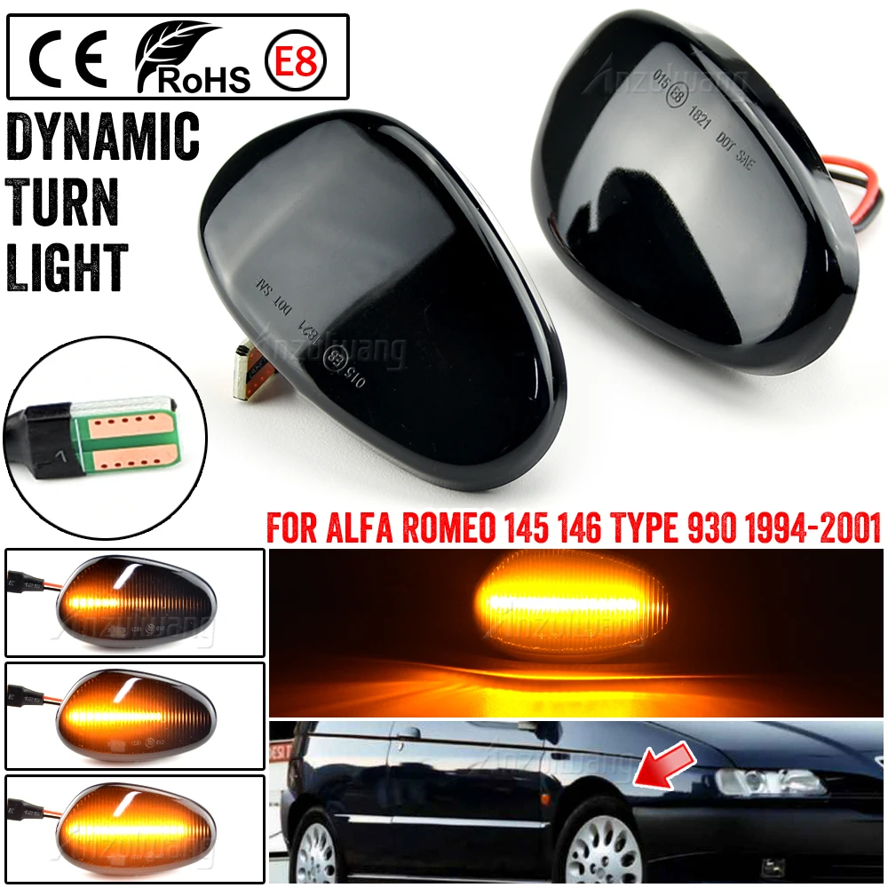 Car LED Dynamic Turn Signal Light For ALFA ROMEO 145 146 Type 930 155 GTV SPIDER Sequential Mirror Indicator
Car LED Dynamic Turn Signal Light For ALFA ROMEO 145 146 Type 930 155 GTV SPIDER Sequential Mirror Indicator
