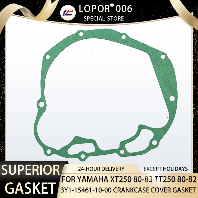 

LOPOR Motorcycle Engine Cranks Rods Crankcases Gasket For YAMAHA XT250 80-83 TT250 80-82 XT TT 250 3Y1-15461-10-00