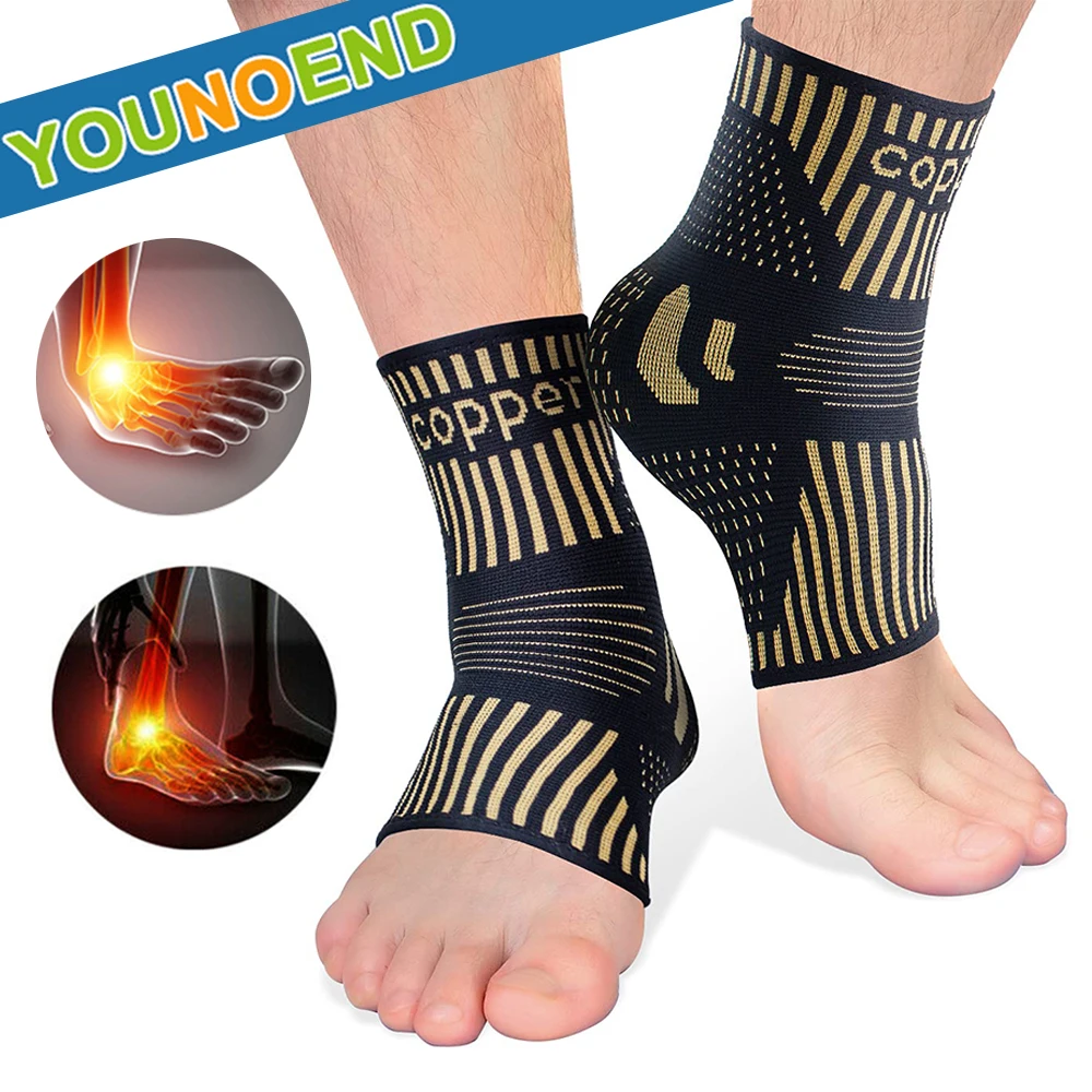Sports Copper Ankle Support Brace Ankle Compression Sleeve Socks for Plantar Fasciitis,Foot Sprained,Achilles Tendon,Pain Relief
Sports Copper Ankle Support Brace Ankle Compression Sleeve Socks for Plantar Fasciitis,Foot Sprained,Achilles Tendon,Pain Relief