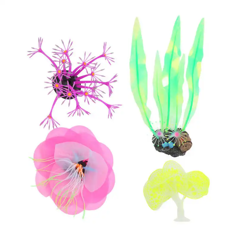 Fish Tank Plants Simulation Elastic Glowing Aquarium Ornaments Dreamlike Colorful Toxic Free for Sea Water Tanks
Fish Tank Plants Simulation Elastic Glowing Aquarium Ornaments Dreamlike Colorful Toxic Free for Sea Water Tanks