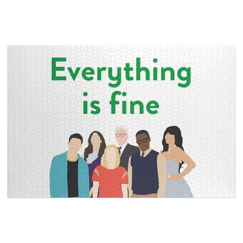Everything is Fine - The Good Place Jigsaw Puzzle Baby Wooden Wooden Boxes Customized Toys For Kids Iq Puzzle
Everything is Fine - The Good Place Jigsaw Puzzle Baby Wooden Wooden Boxes Customized Toys For Kids Iq Puzzle