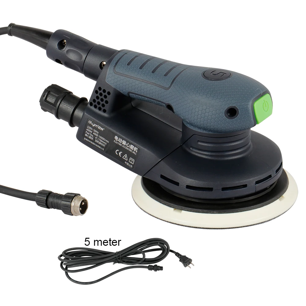 400W 6 Inch 150mm Vibrating Dustless Electric Sanding Sander Machine Brushless Electric Random Orbital Sander for Car Wood Wall
400W 6 Inch 150mm Vibrating Dustless Electric Sanding Sander Machine Brushless Electric Random Orbital Sander for Car Wood Wall