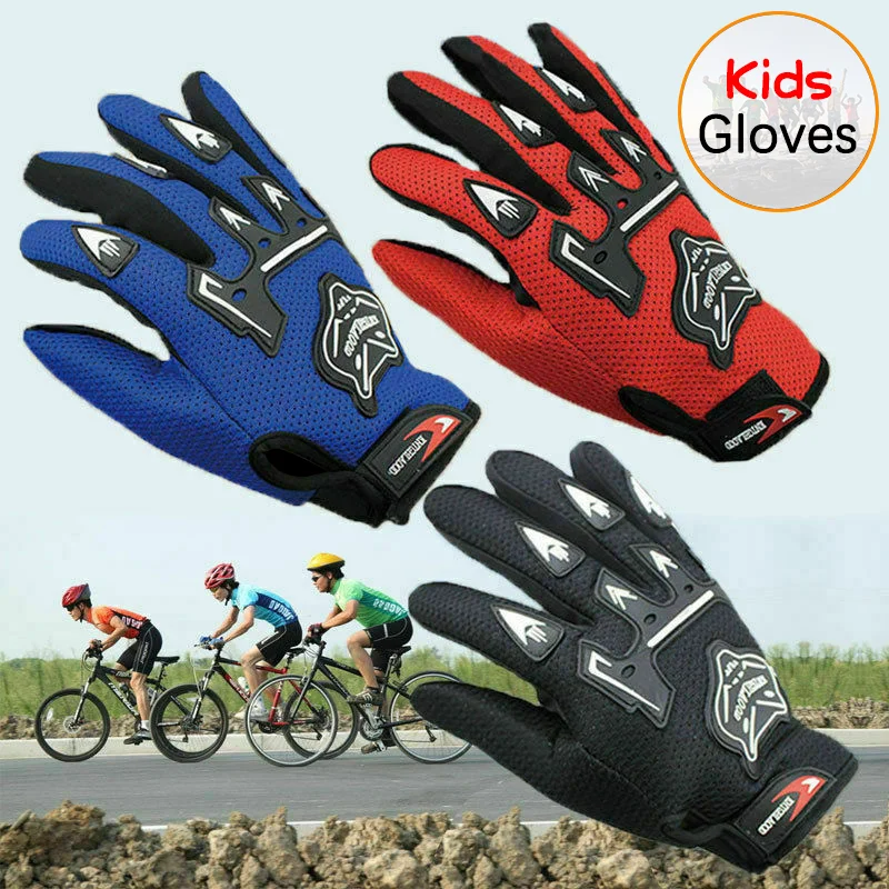 

Kid Children Junior Motorcycle Motorbike Gloves MX Motocross Pit ATV Dirtbike Quad Bicycle Children Full Half Finger Gloves