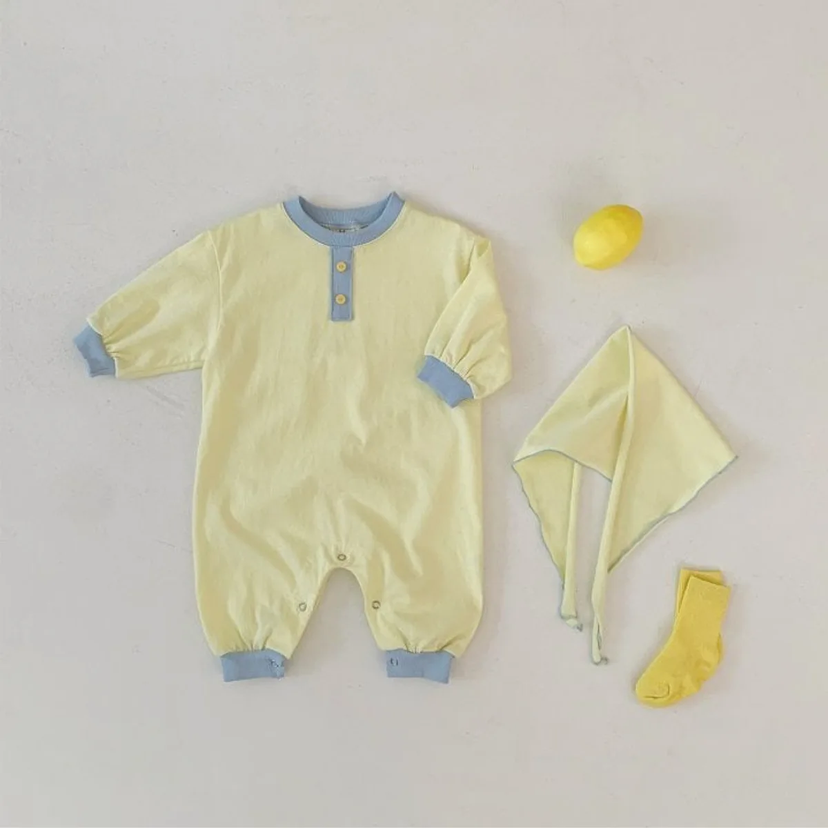 2025 Autumn New Baby Long Sleeve Romper + Shawl Cotton Infant Boy Girl Solid Casual Jumpsuit Newborn Toddler Clothes 0-24M 7 Sc48d6d41aa5c4c2ab1c22580b910cd19L