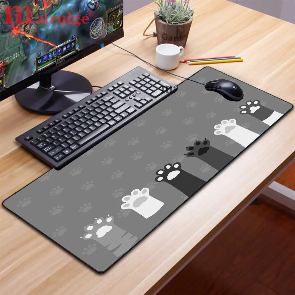 Cute Cat Paw Large Mouse Pad Is Suitable for Desk Pad, Eye Protection, Comfortable Non-slip Game Player Pad Rubber High Quality
Cute Cat Paw Large Mouse Pad Is Suitable for Desk Pad, Eye Protection, Comfortable Non-slip Game Player Pad Rubber High Quality