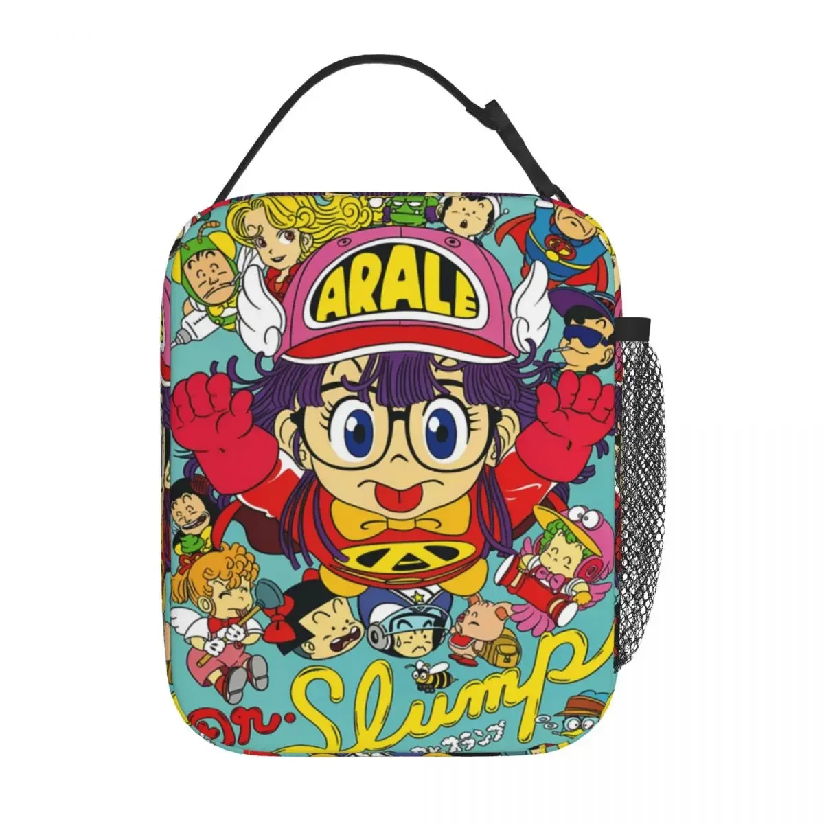 Термоизолированная сумка для ланча Arale Dr Slump для пикника, забавная многоразовая сумка-контейнер для пищевых продуктов для манги, мужская и женская Термосумка для ланча
Термоизолированная сумка для ланча Arale Dr Slump для пикника, забавная многоразовая сумка-контейнер для пищевых продуктов для манги, мужская и женская Термосумка для ланча