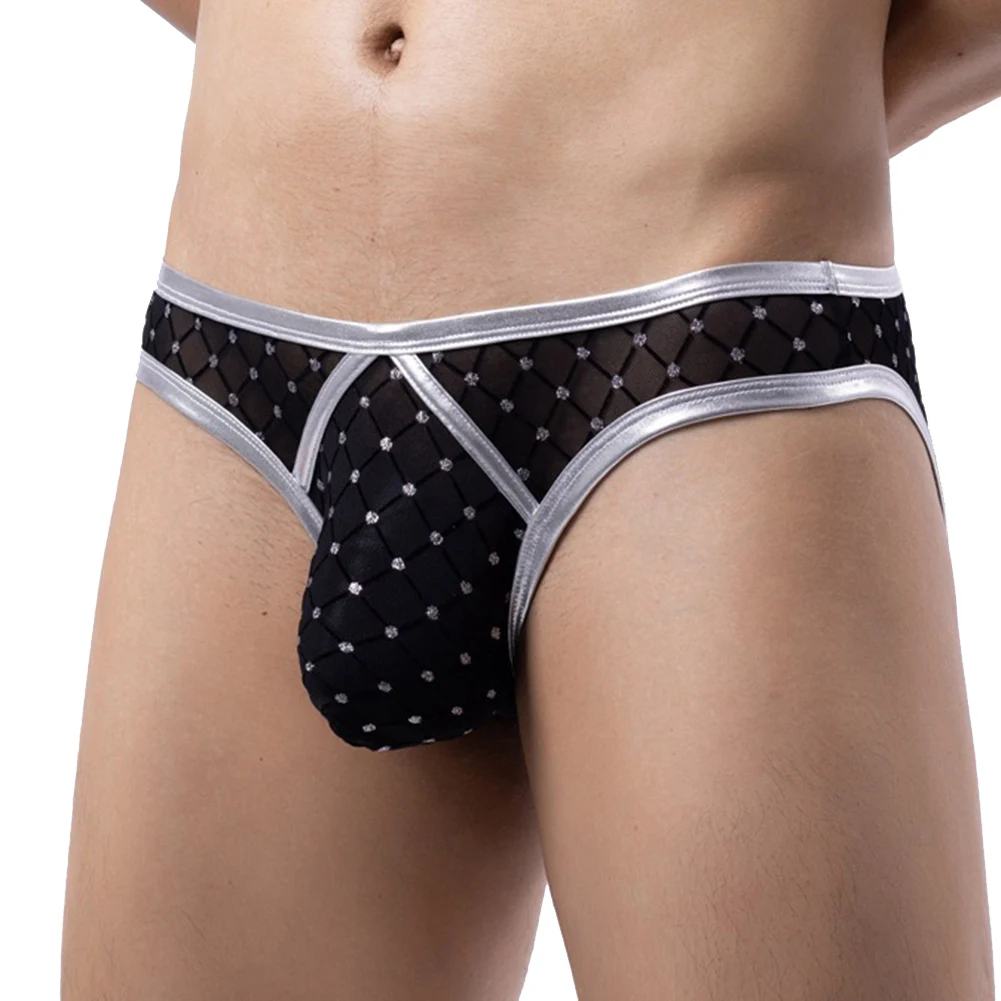 Sexy Men Briefs Mesh Translucent Underwear Hip Lift Pouch Thongs Low Rise Breathable Underpants Ultra-thin Erotic Lingerie
Sexy Men Briefs Mesh Translucent Underwear Hip Lift Pouch Thongs Low Rise Breathable Underpants Ultra-thin Erotic Lingerie