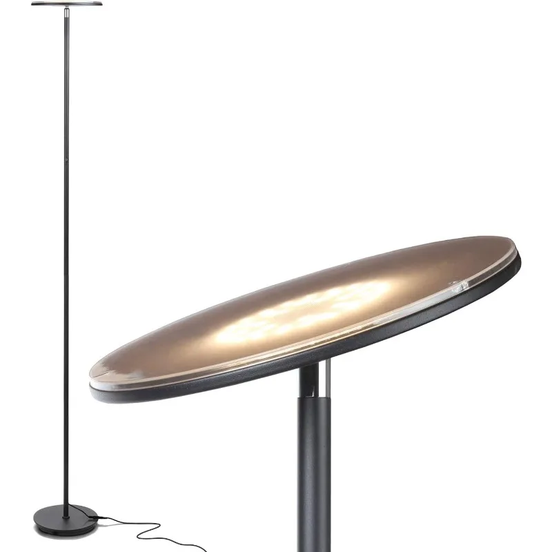 

Sky LED Floor lamp, Torchiere Super Bright Floor Lamp for Living Rooms & Offices - Dimmable, Tall Standing Lamp