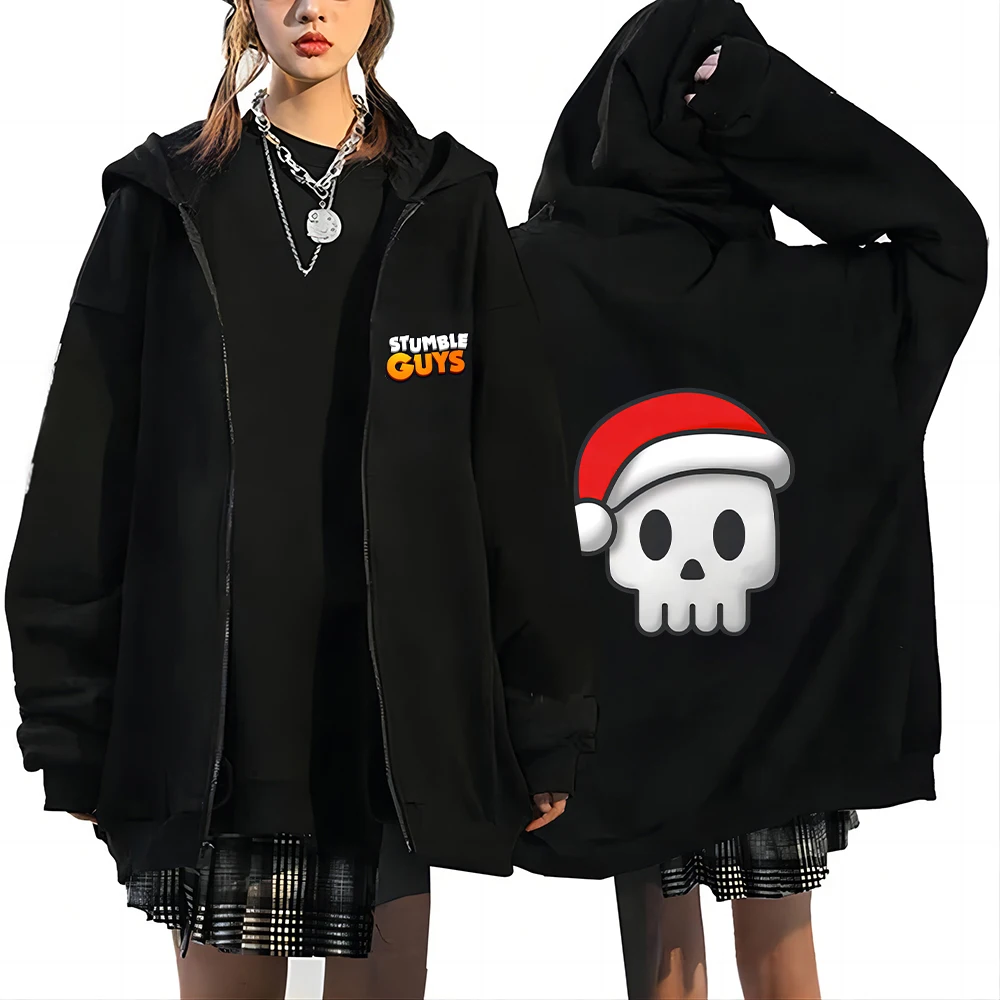 Cartoon Stumble Guys zipper Hoodie Harajuku Tracksuit Men Boys Hip-Hop High Street Sweatshirts Game Stumble Guys Pullover Clothe 
Cartoon Stumble Guys zipper Hoodie Harajuku Tracksuit Men Boys Hip-Hop High Street Sweatshirts Game Stumble Guys Pullover Clothe