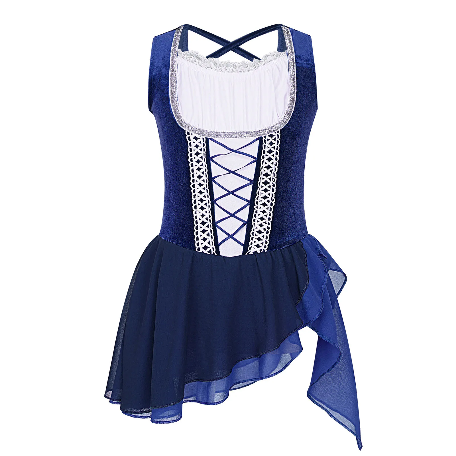 Girls Ballet Leotard Dress Sleeveless Gymnastics Workout Figure Skating Dress Ballerina Fairy Party Costume Dance Performance
Girls Ballet Leotard Dress Sleeveless Gymnastics Workout Figure Skating Dress Ballerina Fairy Party Costume Dance Performance