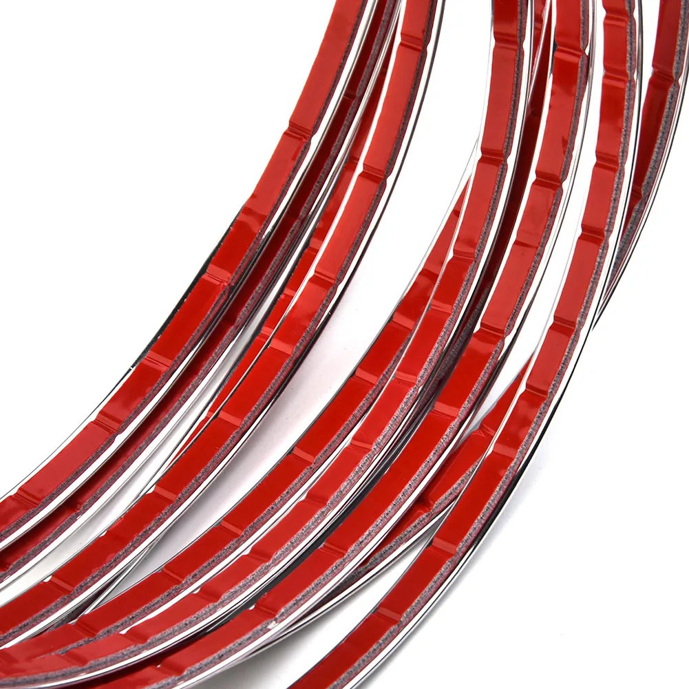 New High quality Car decoration strip 8mm*5m Car Styling Moulding Chrome Decor Decoration Self Adhesive Cover Tape Silver
New High quality Car decoration strip 8mm*5m Car Styling Moulding Chrome Decor Decoration Self Adhesive Cover Tape Silver